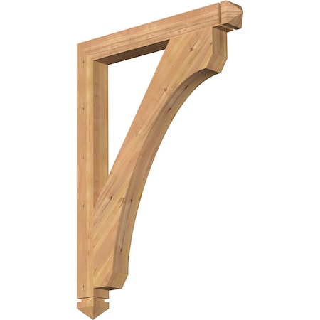 Legacy Arts & Crafts Smooth Bracket, Western Red Cedar, 3 1/2W X 32D X 44H